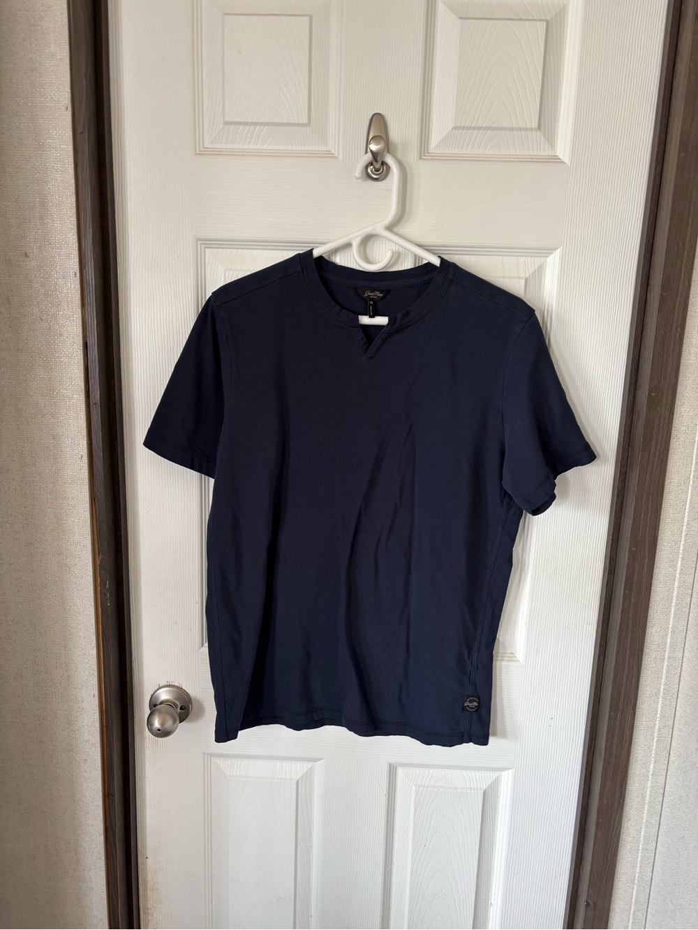 Good Man Brand Navy Short-Sleeve Crew Tee